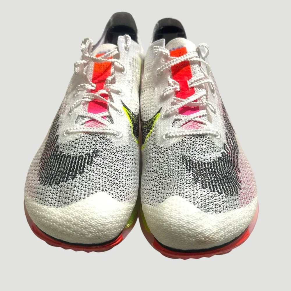Nike Air Zoom Victory FK Mens 12 Track Shoes ‎ DJ6205-100 Rawdacious/White
